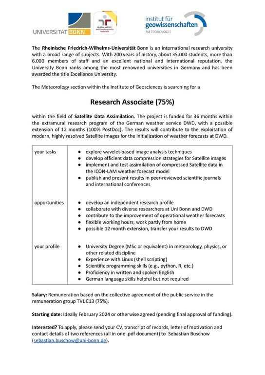 Satellite Data Assimilation-RA